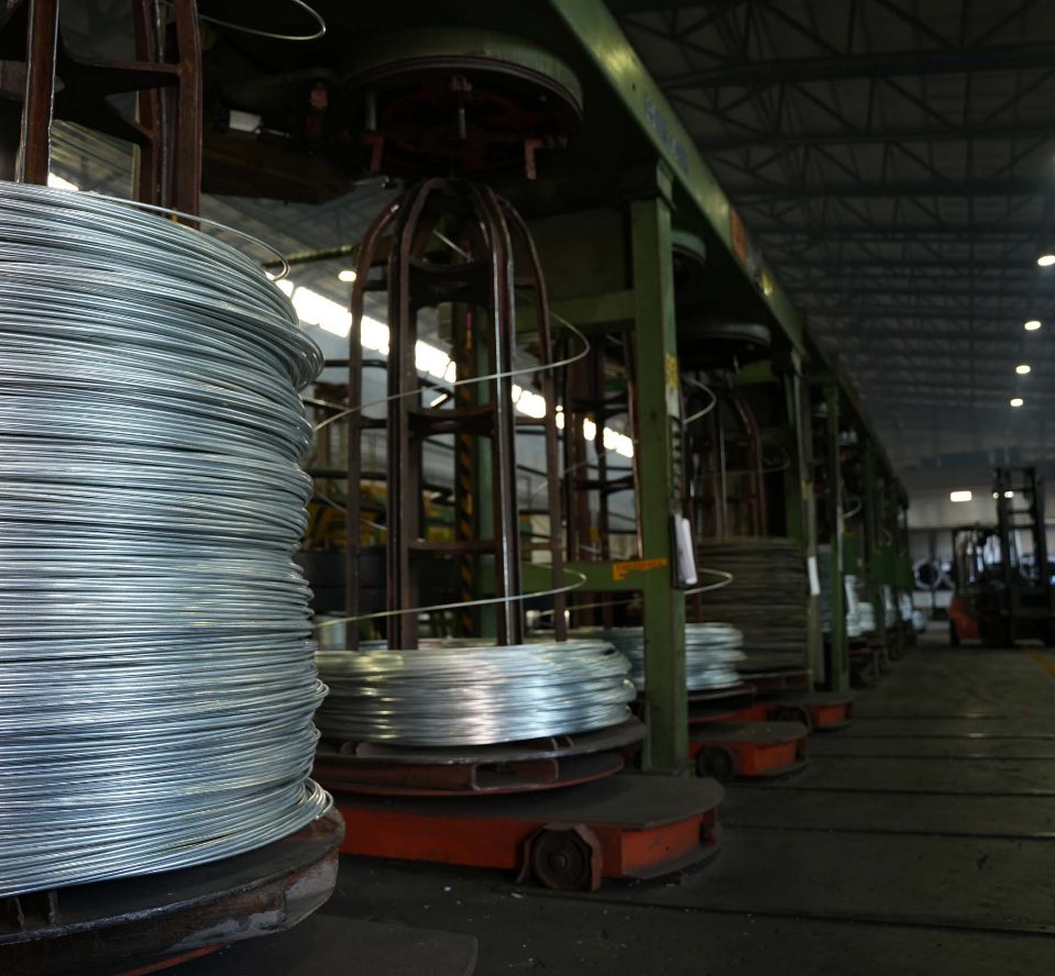 Immagine IFP industria Filo zincato finale zinco alluminio